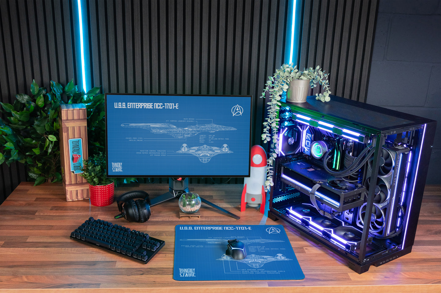 Starship Class E Blueprint