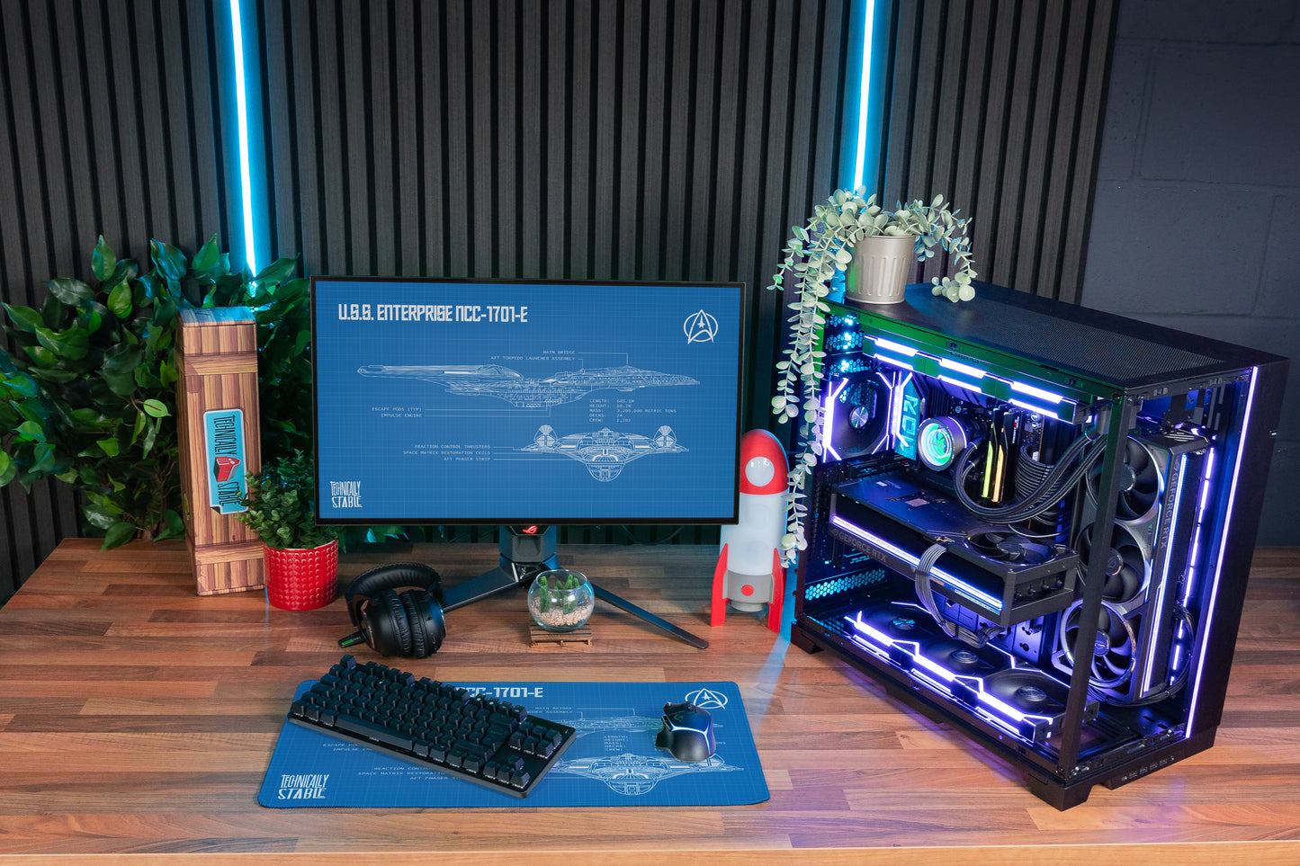 Starship Class E Blueprint