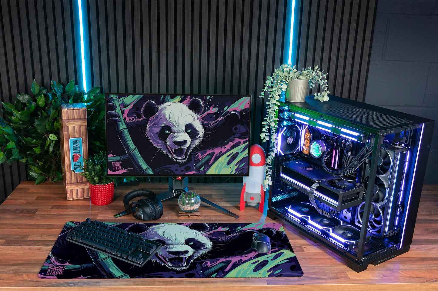 Neon Panda
