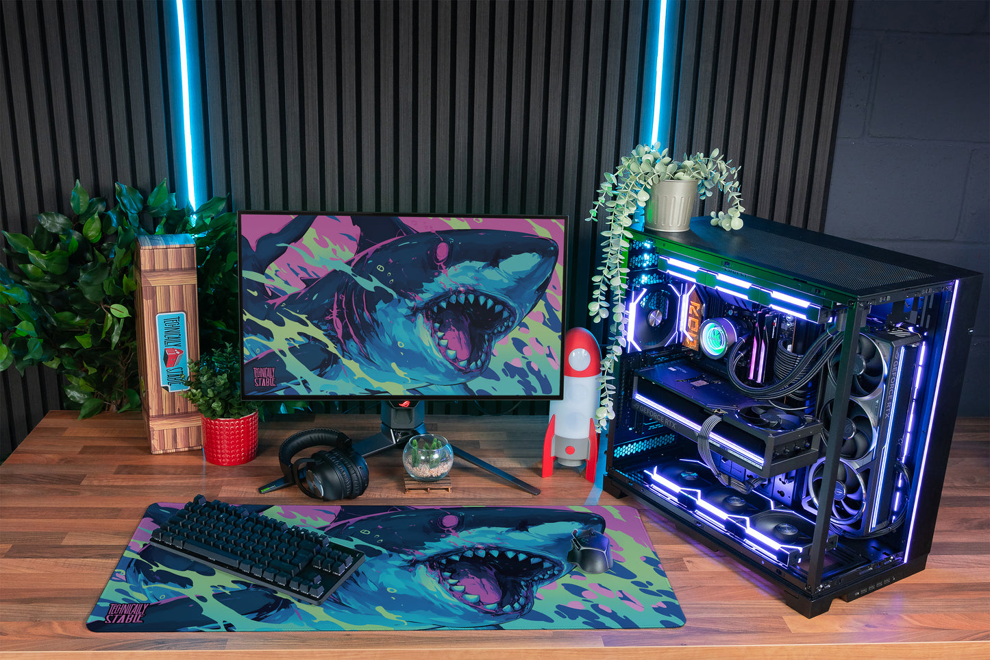 Neon Shark