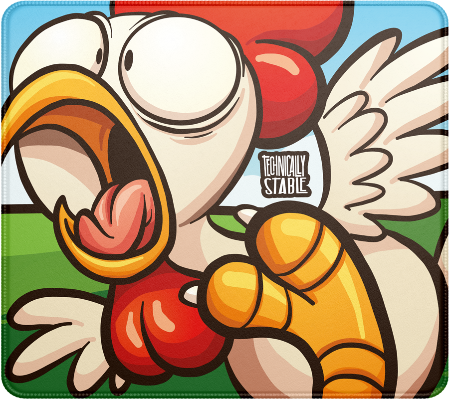 What the? CLUCK!