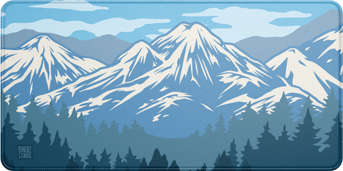 Forest Mountain Range