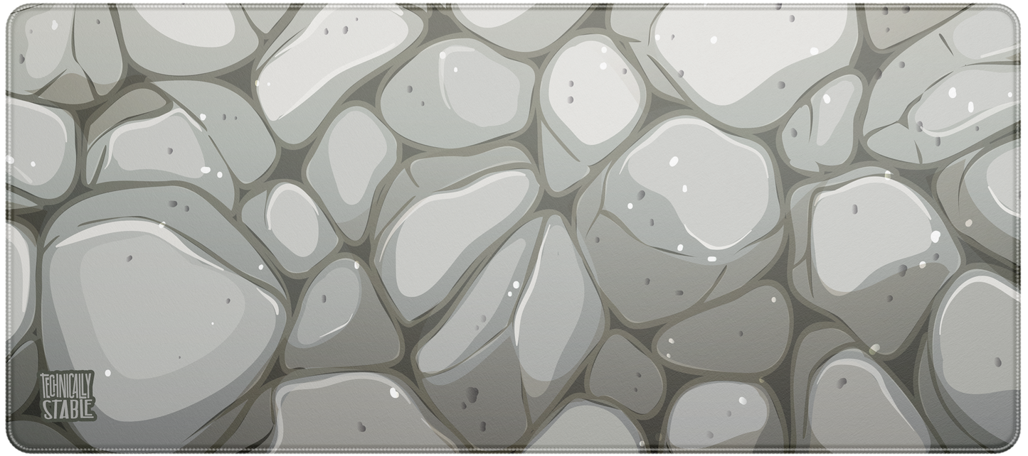 Stone Pebble Wall