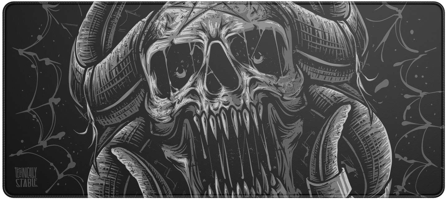 Demon Horned Skull