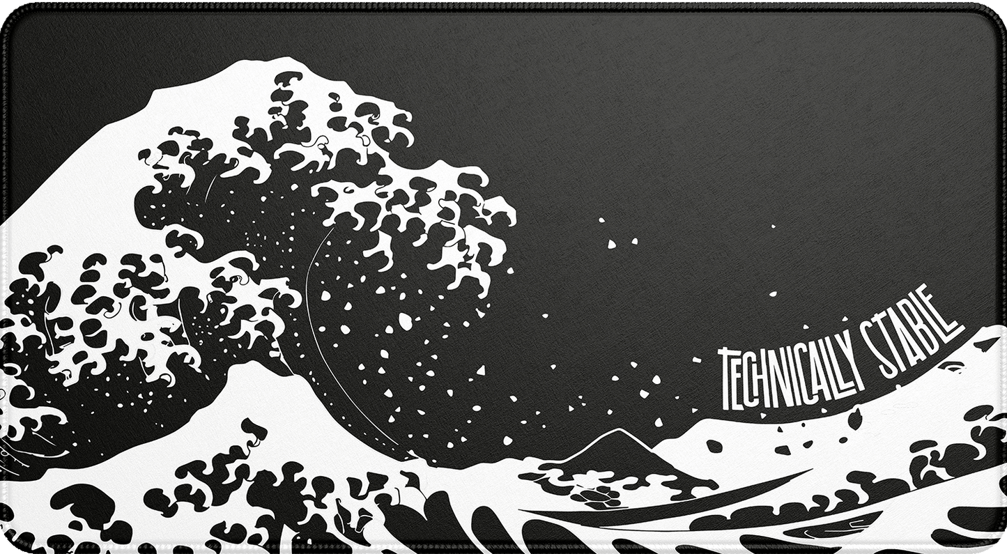Black Wave Playmat