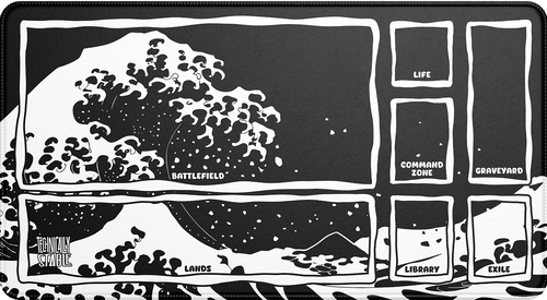 Black Wave Playmat
