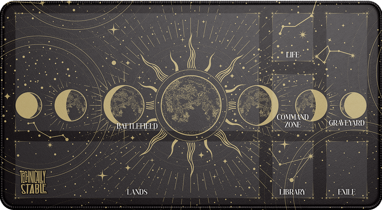 Moon Phases Playmat