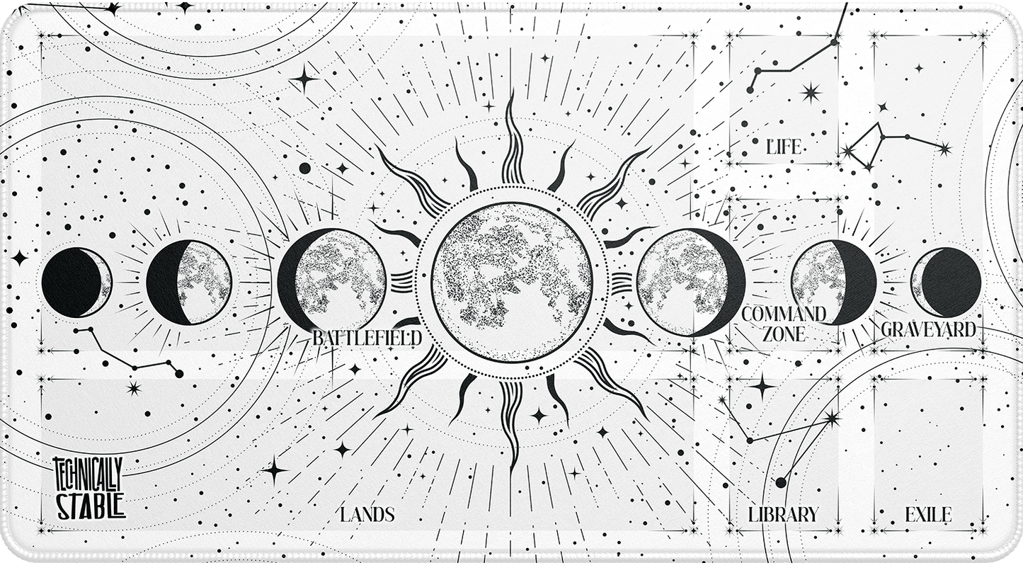 Moon Phases Playmat