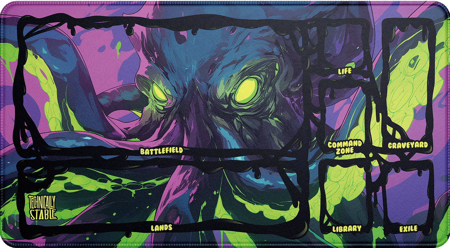 Neon Kraken Playmat