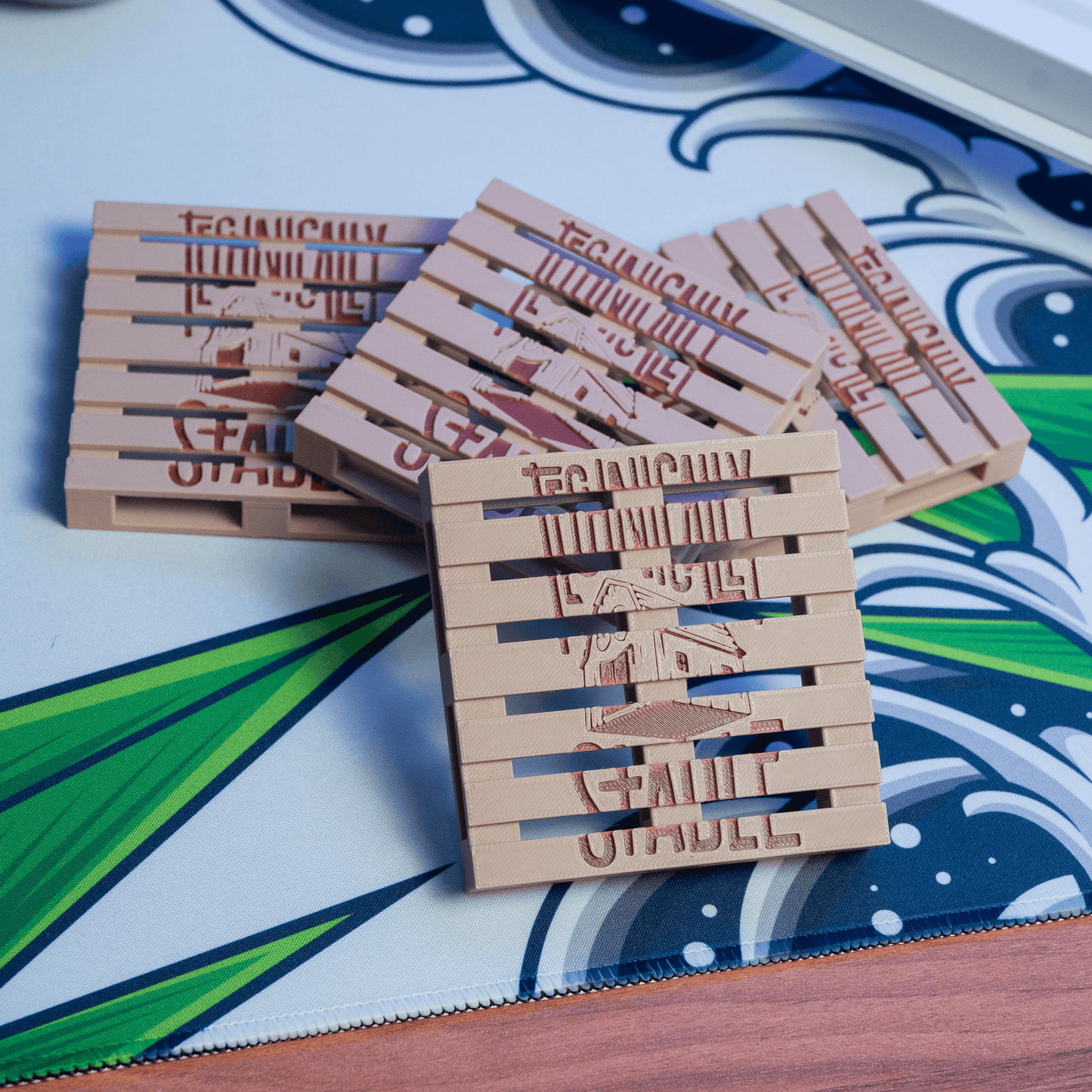 Pallet Coaster - 4 Pack