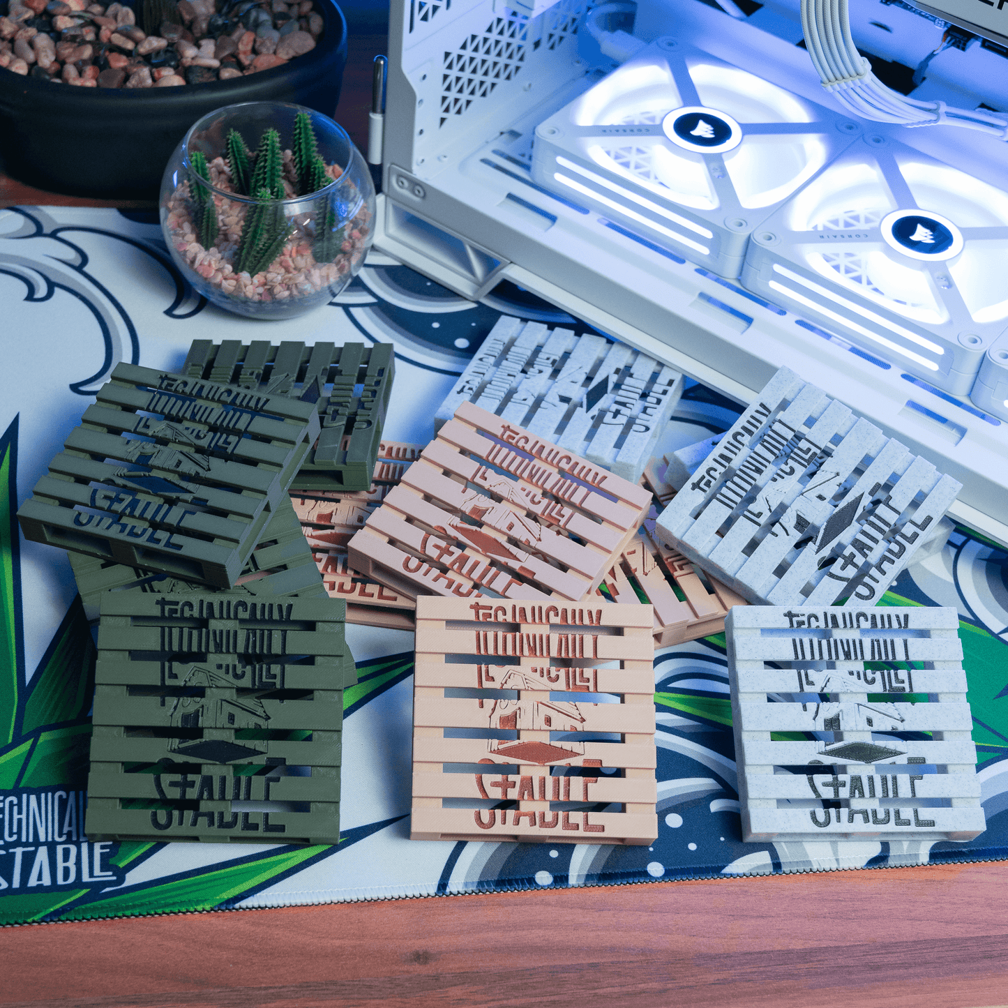 Pallet Coaster - 4 Pack