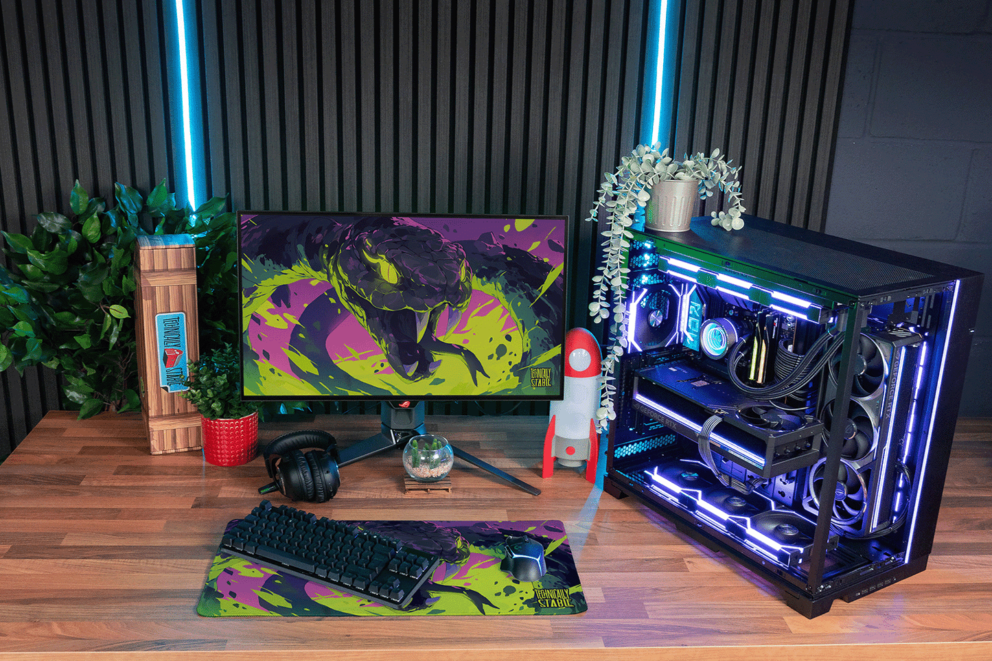 Neon Snake
