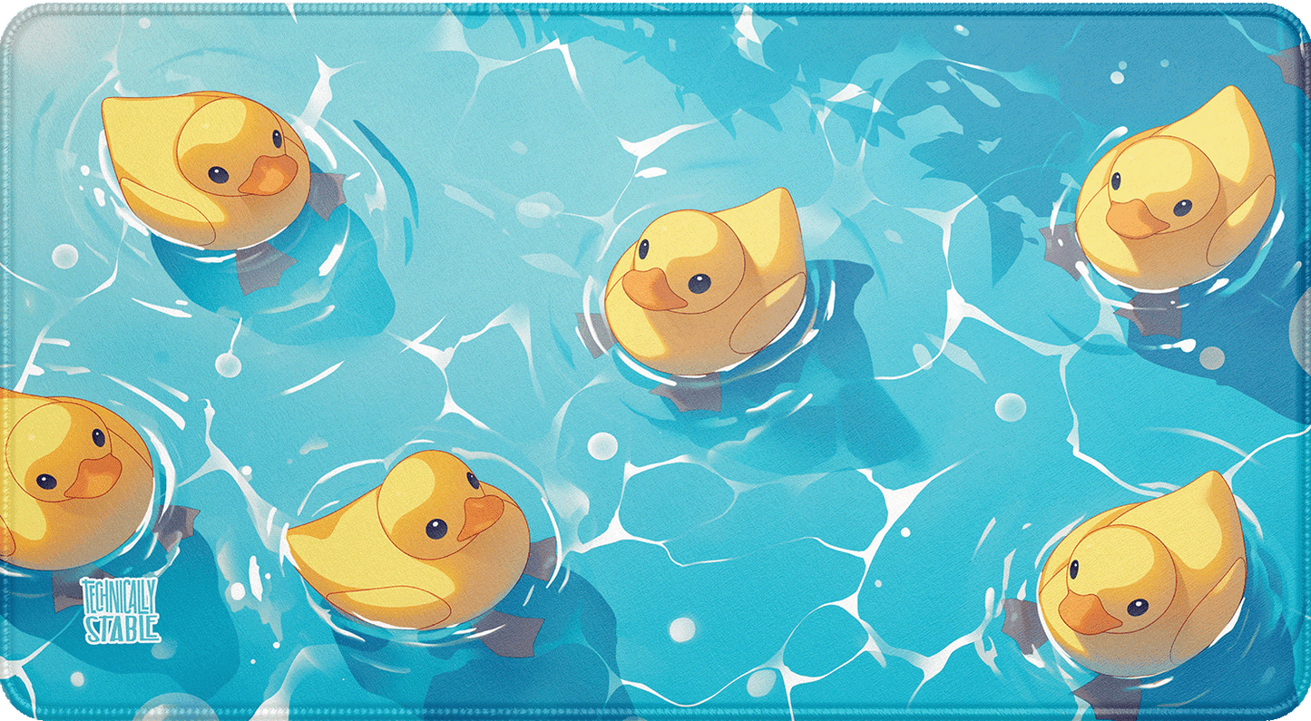 Yellow Rubber Ducks Playmat