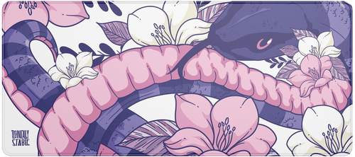 Snake and Flowers