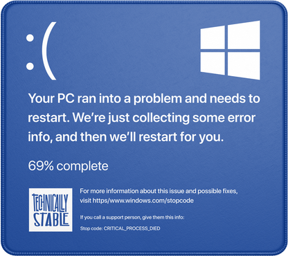 Blue Screen of Death