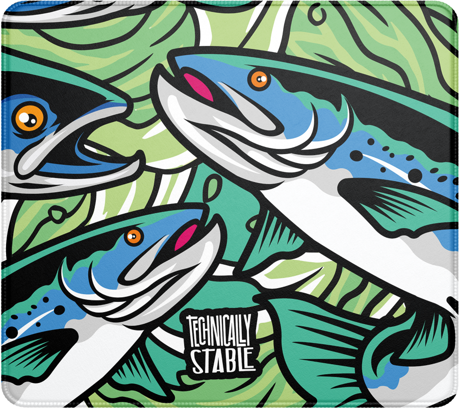 Swimming Trout