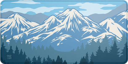 Forest Mountain Range