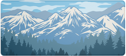 Forest Mountain Range