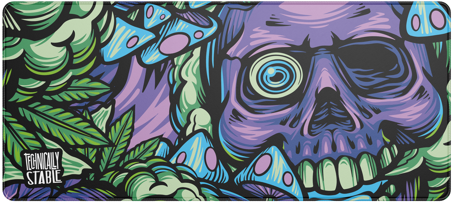 Purple Shroom Skull
