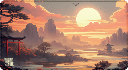 Japanese Sunset Playmat