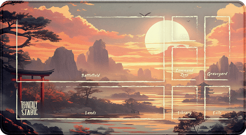 Japanese Sunset Playmat