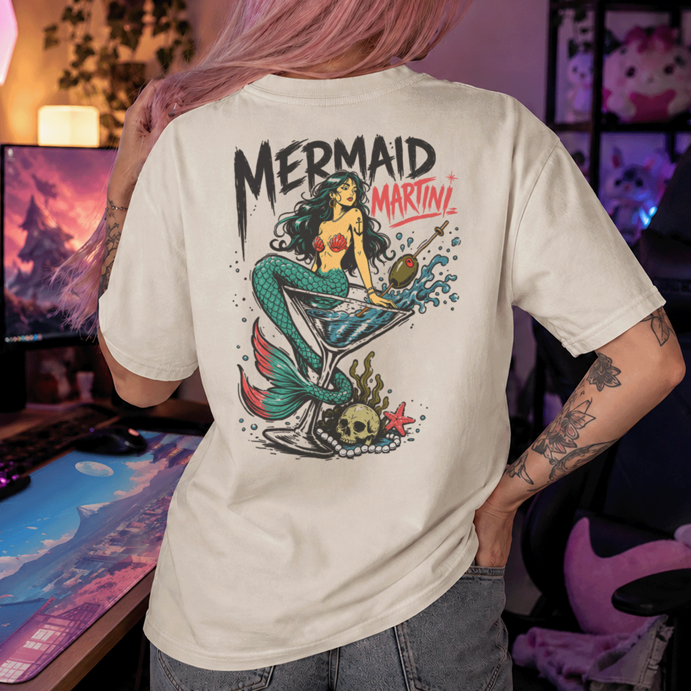 Mermaid Martini T-Shirt