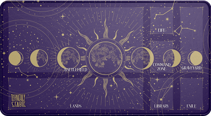 Moon Phases Playmat