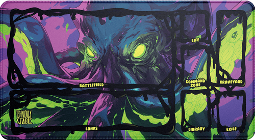 Neon Kraken Playmat