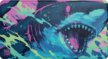 Neon Shark Playmat
