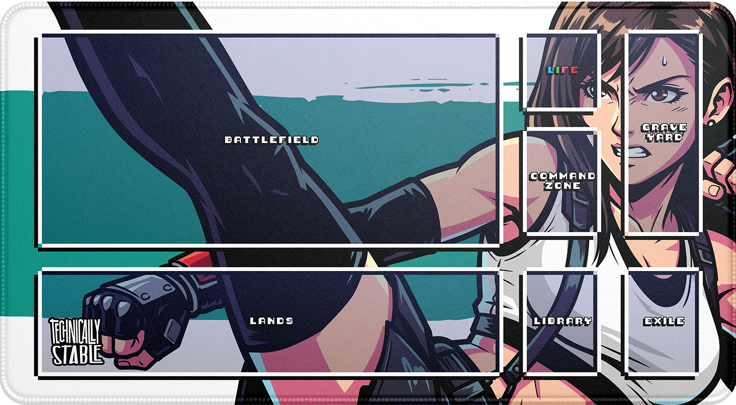 Rise and Fall Playmat – Technically Stable