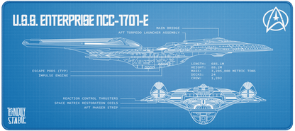 Starship Class E Blueprint