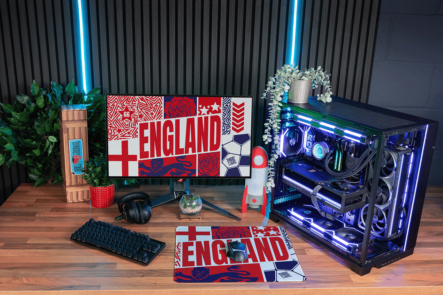 Team England + Free Coaster