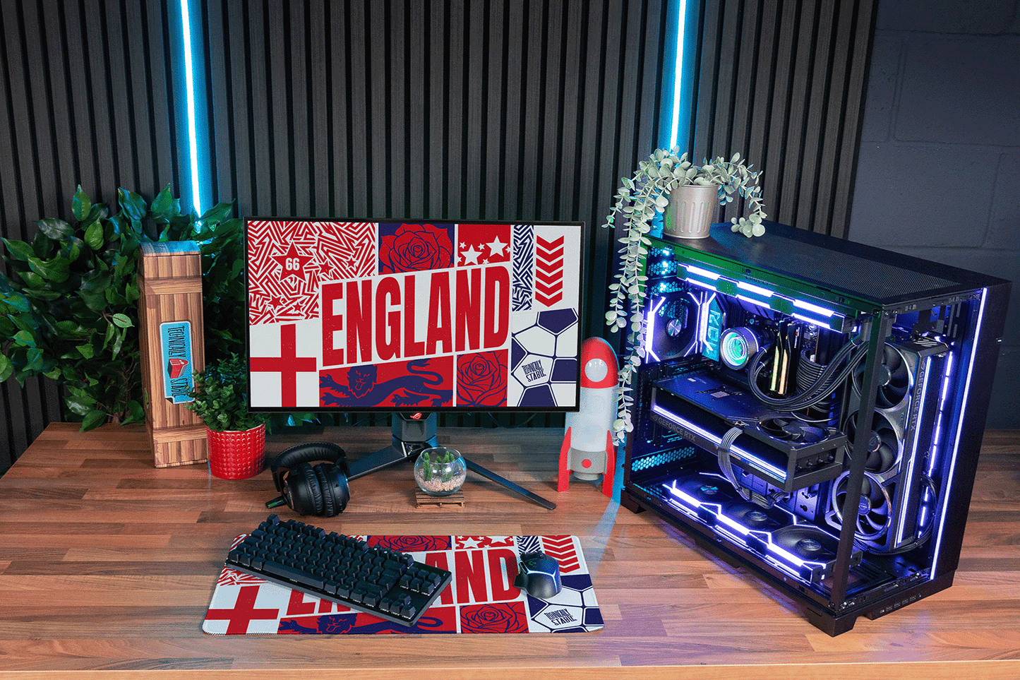 Team England + Free Coaster