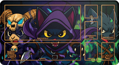 Triple Threat Playmat