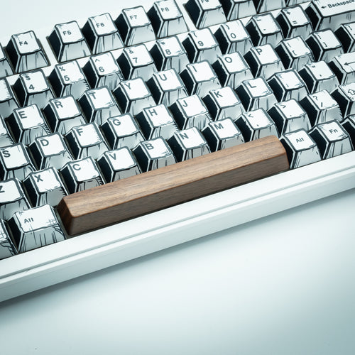 Walnut keycaps